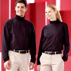 Heren col shirt roll-neck